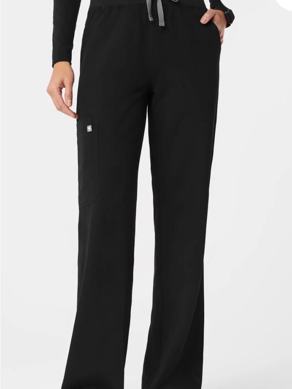 Figs High Waisted Isabel Wide Leg Scrub Pants